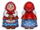 Бабушка (пластиковая канва)