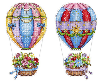 Небесный букет (20*11 см) (пластиковая канва)